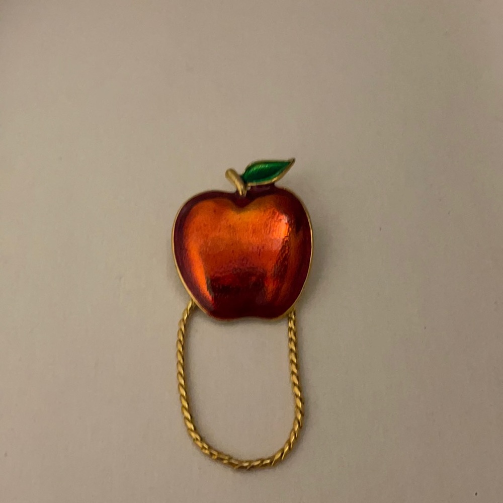 Apple Brooch